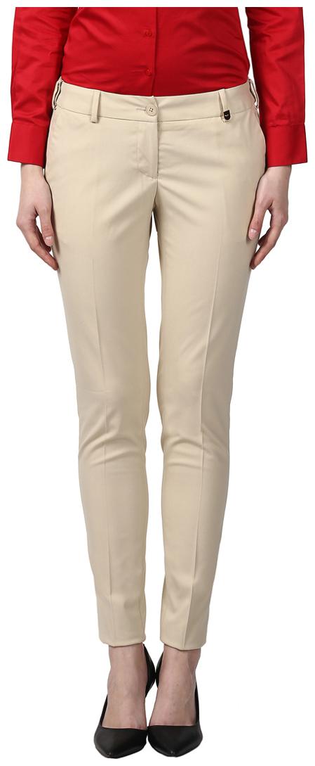 

Park Avenue Women Cream Regular fit Bootcut pants