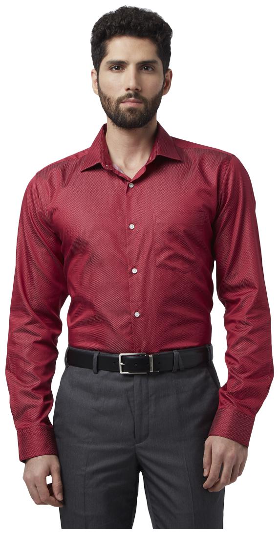 

Park Avenue Men Slim fit Formal Shirt - Maroon