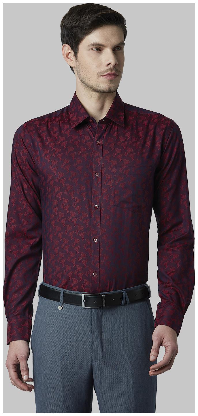 

Park Avenue Men Slim fit Formal Shirt - Maroon