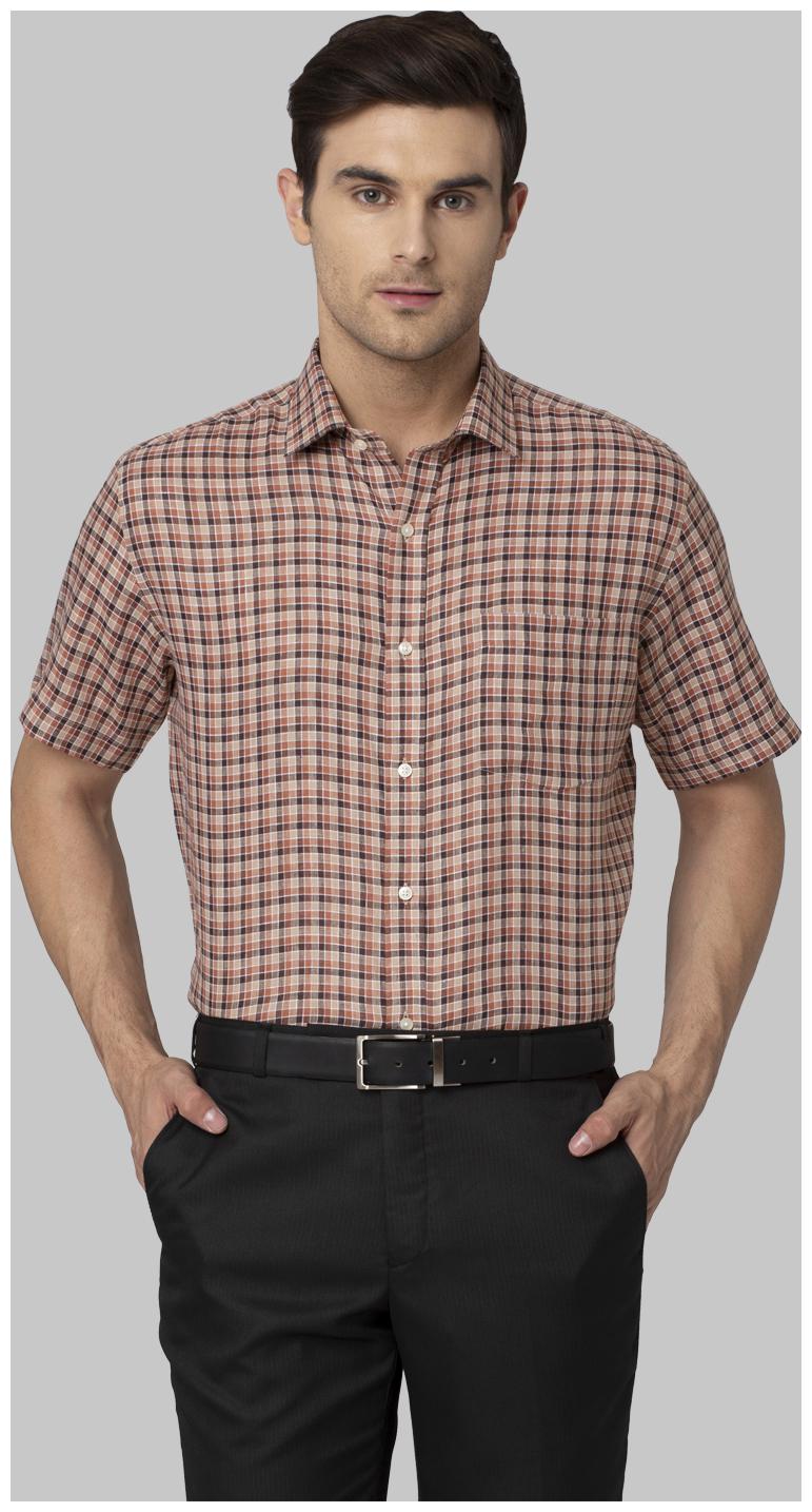 

Park Avenue Men Regular fit Formal Shirt - Beige