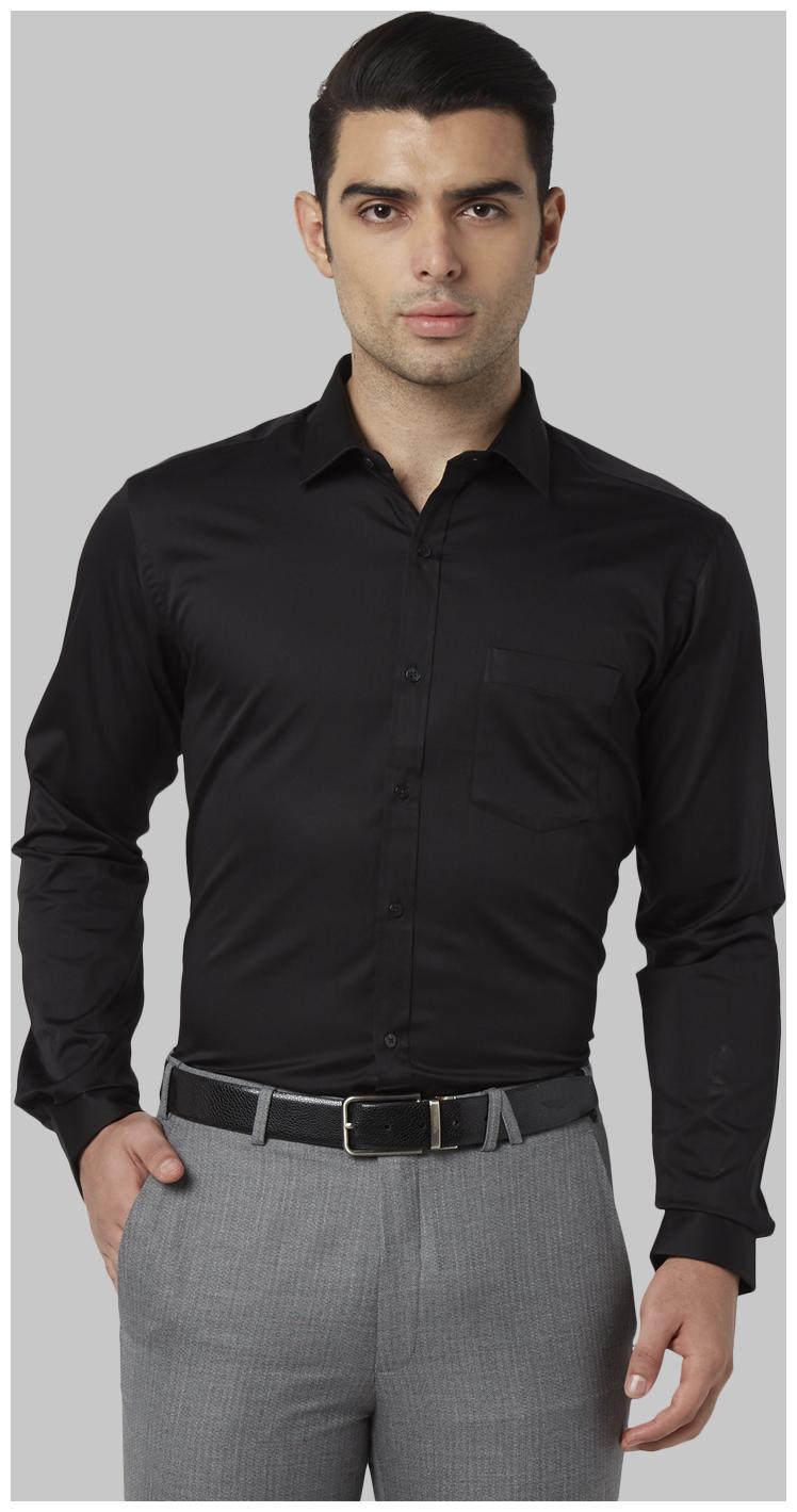 

Park Avenue Men Slim fit Formal Shirt - Black