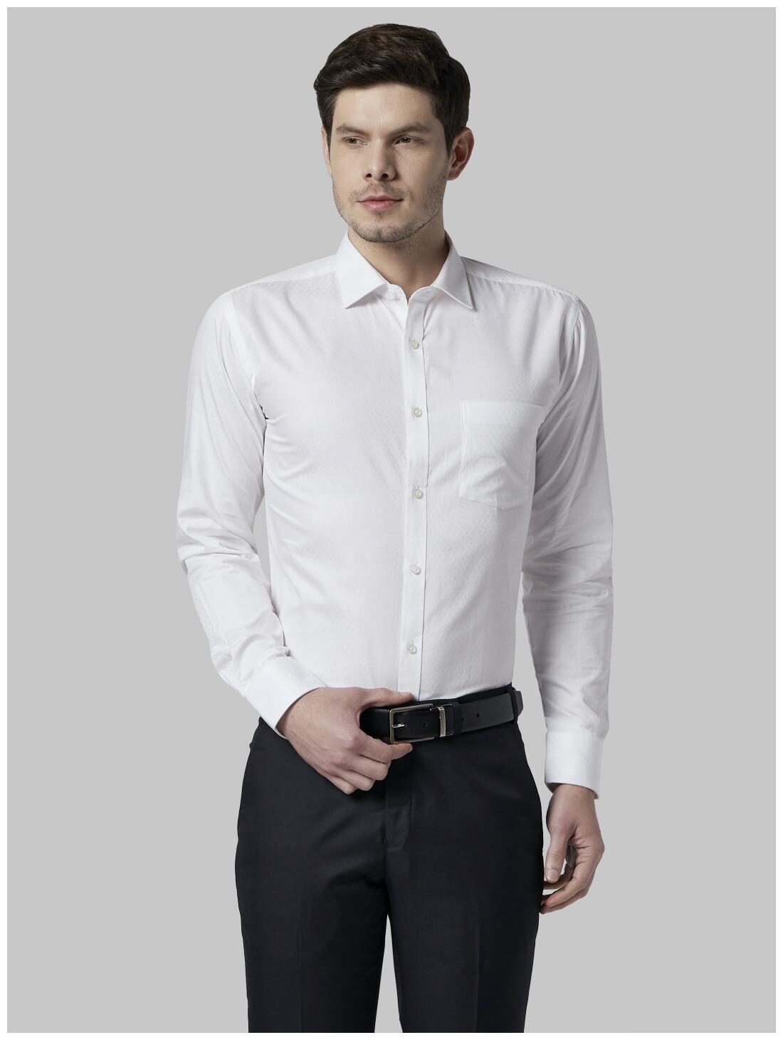 

Park Avenue Men Slim fit Formal Shirt - White
