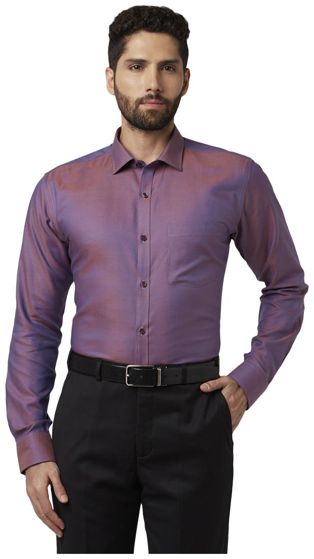 

Park Avenue Men Slim fit Formal Shirt - Purple