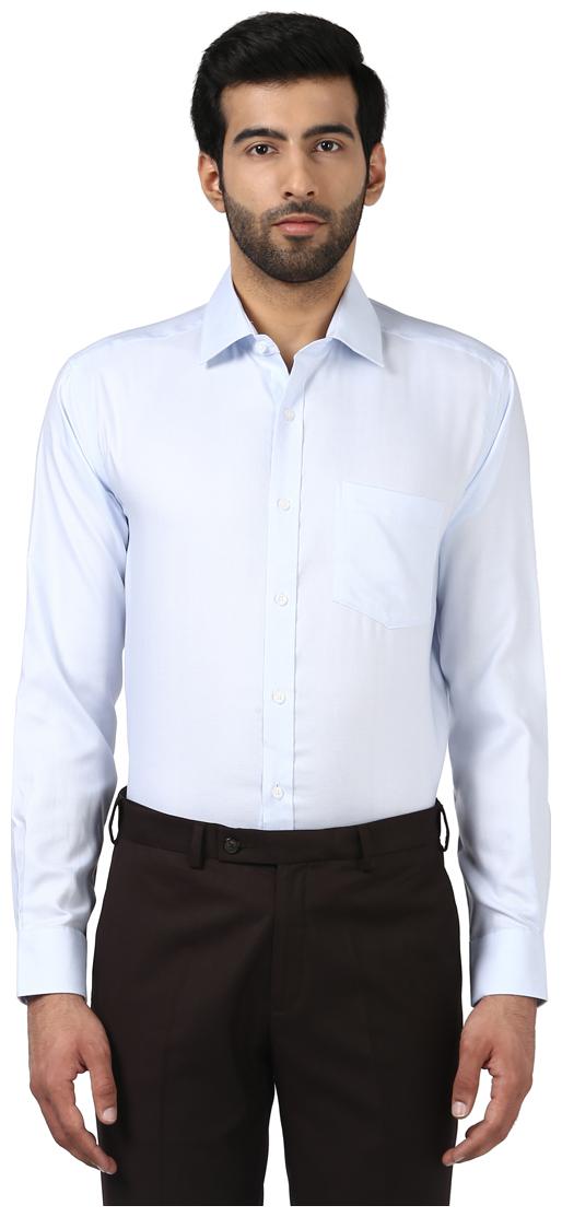 

Park Avenue Men Regular fit Formal Shirt - Blue