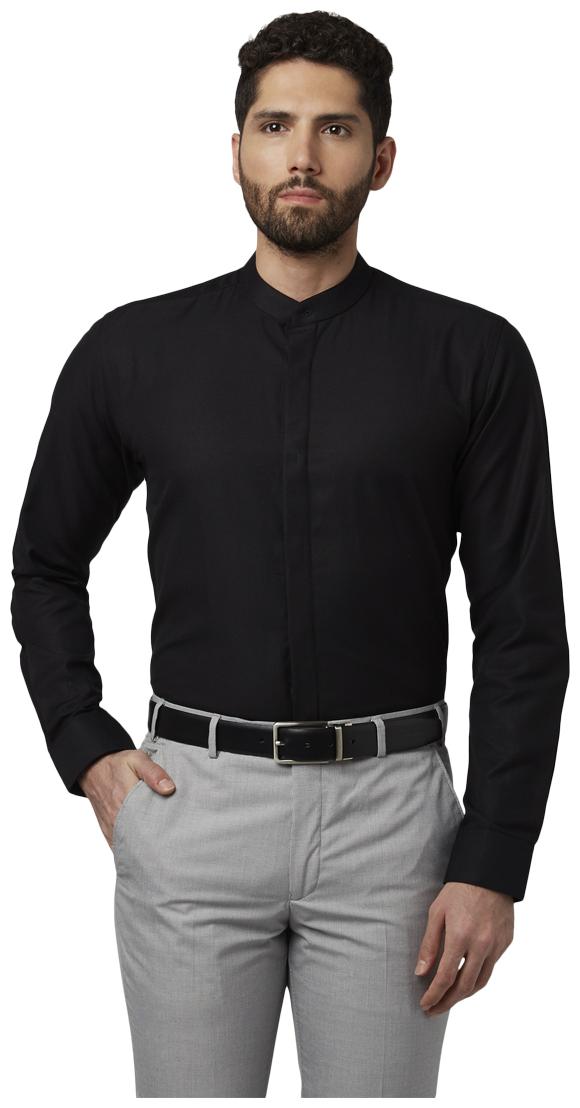 

Park Avenue Men Slim fit Formal Shirt - Black