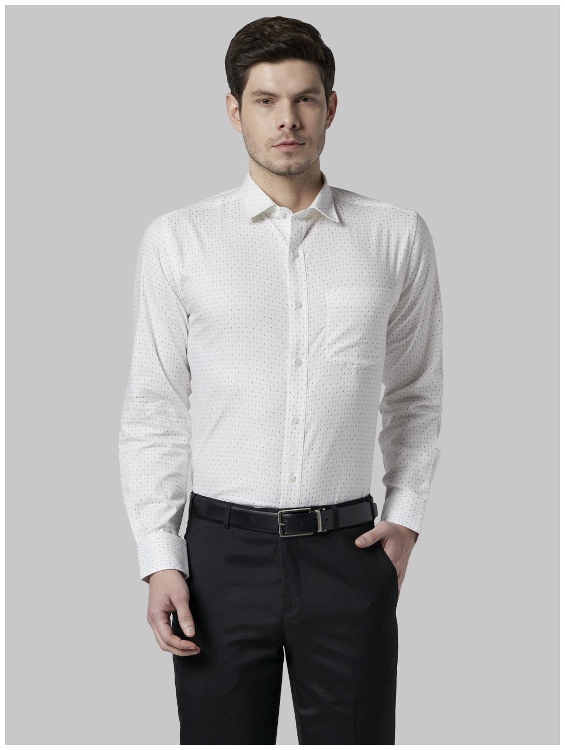 

Park Avenue Men Regular fit Formal Shirt - White