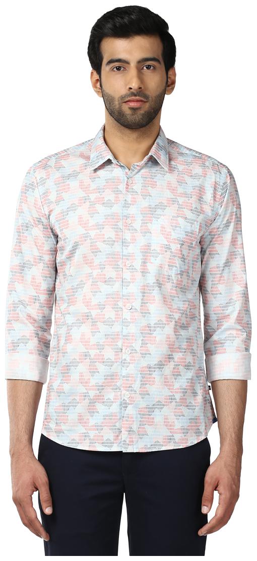 

Park Avenue Men Multi Printed Slim Fit Casual Shirt