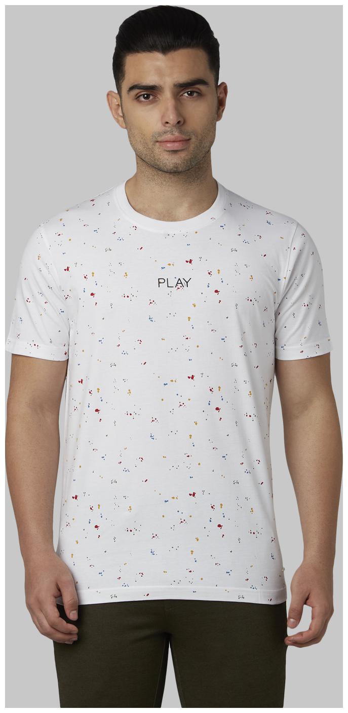 

Park Avenue Men White Regular fit Cotton Round neck T-Shirt - Pack Of 1