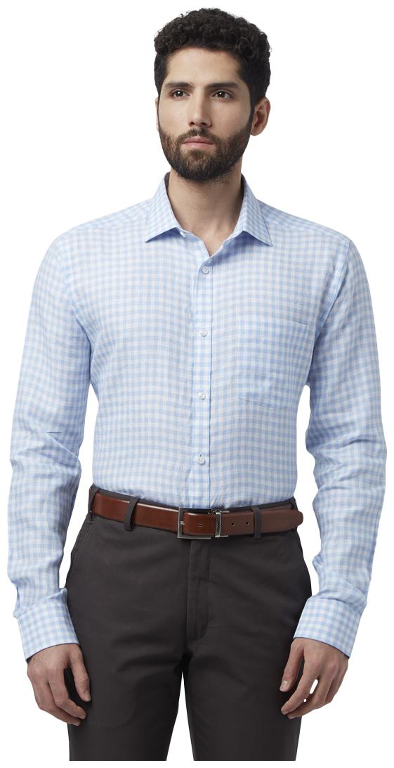 

Park Avenue Men Slim fit Formal Shirt - Blue