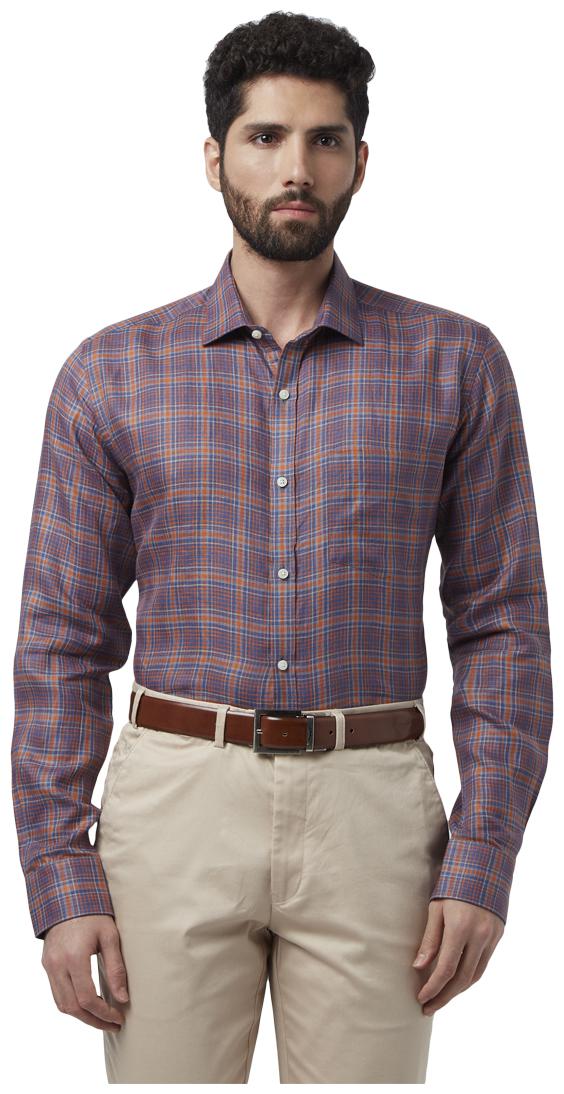 

Park Avenue Men Slim fit Formal Shirt - Orange