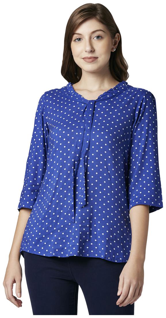 

Park Avenue Women Polka dots Regular top - Blue