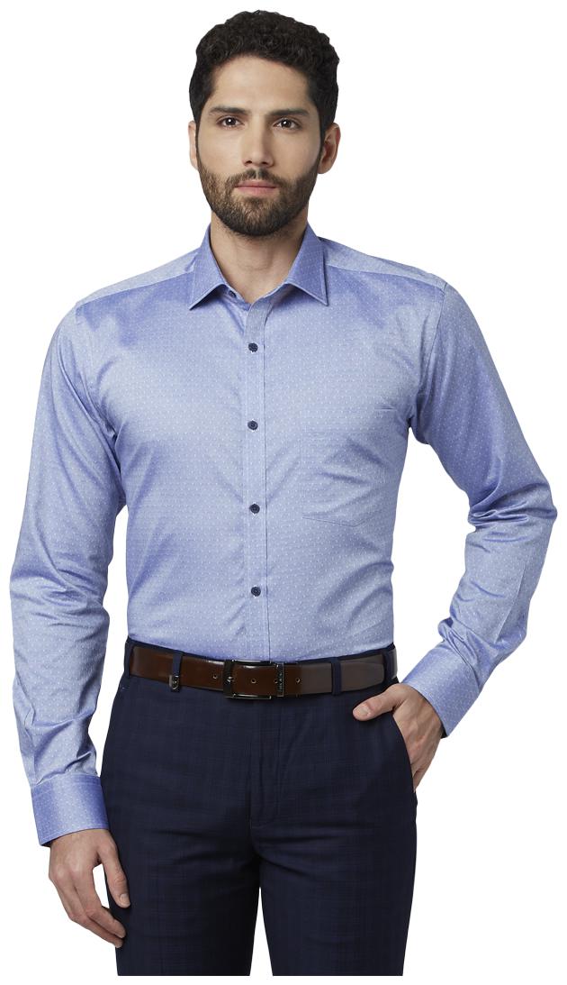 

Park Avenue Men Slim fit Formal Shirt - Blue