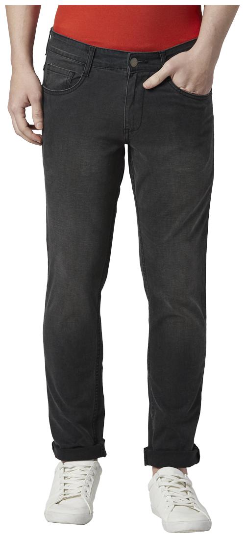 

Park Avenue Men Black Regular Fit Jeans