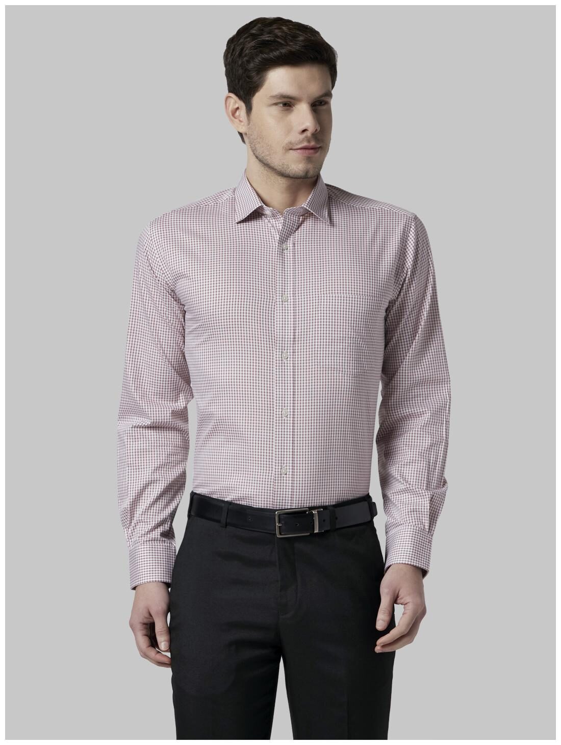 

Park Avenue Men Regular fit Formal Shirt - Red