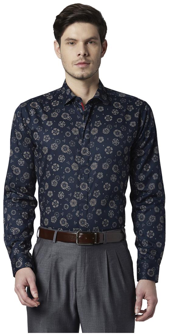 

Park Avenue Men Slim fit Formal Shirt - Blue