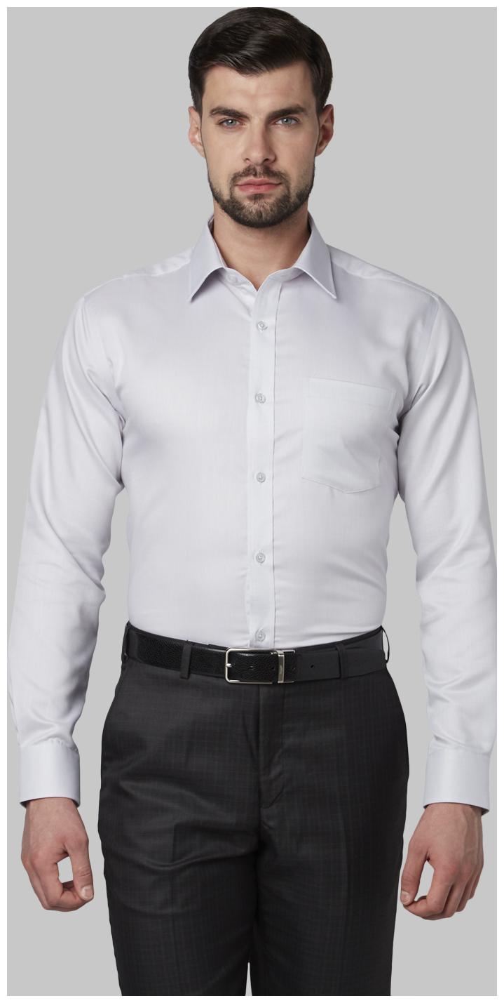 

Park Avenue Men Regular fit Formal Shirt - Grey