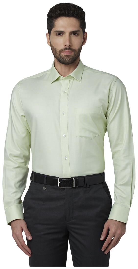 

Park Avenue Men Regular fit Formal Shirt - Green