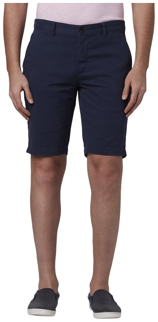 

Park Avenue Men Blue Slim Fit Denim Shorts
