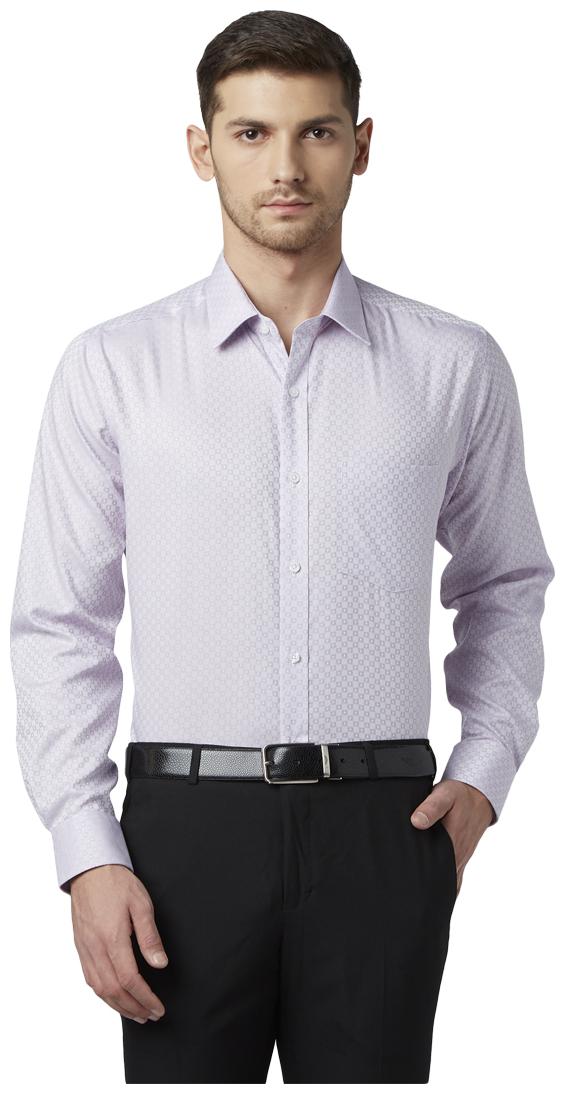 

Park Avenue Men Regular fit Formal Shirt - Purple