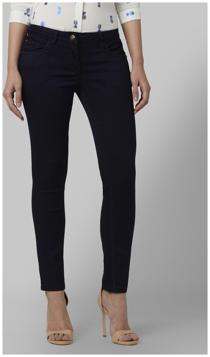 

Park Avenue Women Blue Relaxed fit Jeans