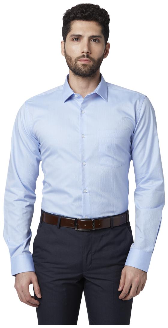 

Park Avenue Men Slim fit Formal Shirt - Blue