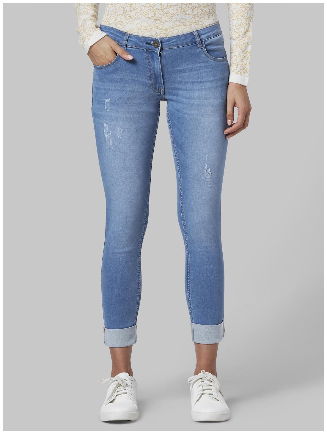 

Park Avenue Women Blue Relaxed fit Jeans