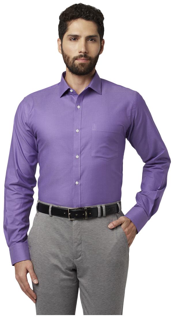 

Park Avenue Men Slim fit Formal Shirt - Purple