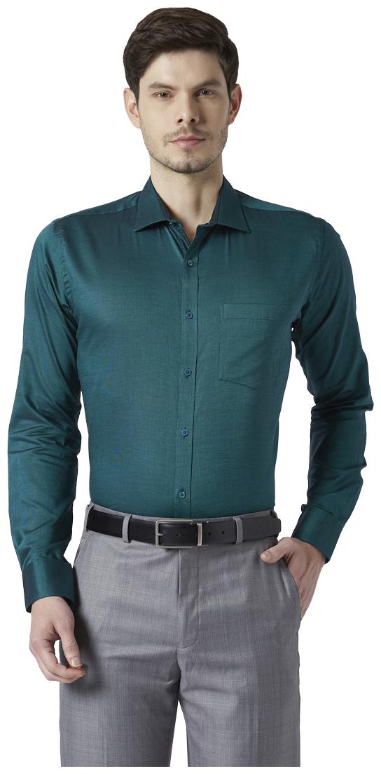 

Park Avenue Men Slim fit Formal Shirt - Green