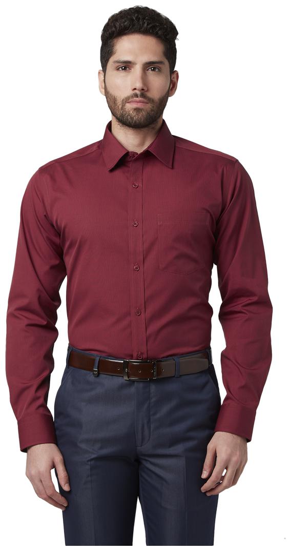 

Park Avenue Men Regular fit Formal Shirt - Maroon