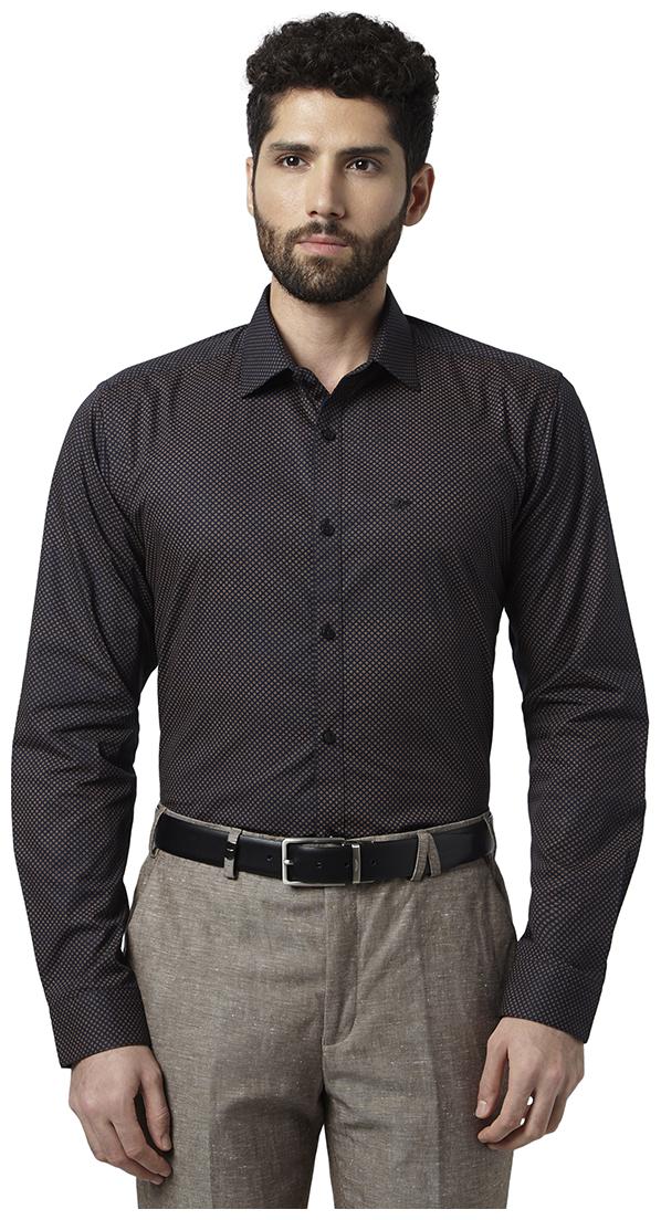 

Park Avenue Men Slim fit Formal Shirt - Brown