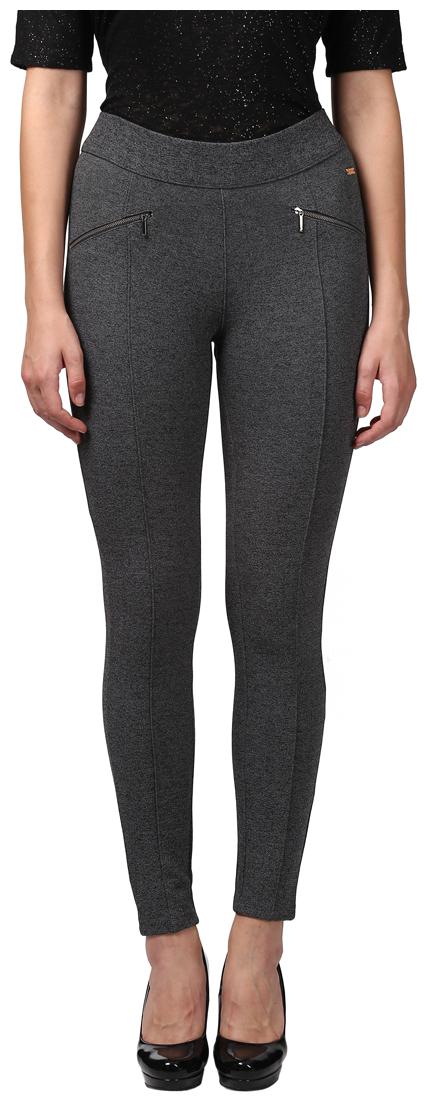 

Park Avenue Women Grey Regular fit Regular trousers