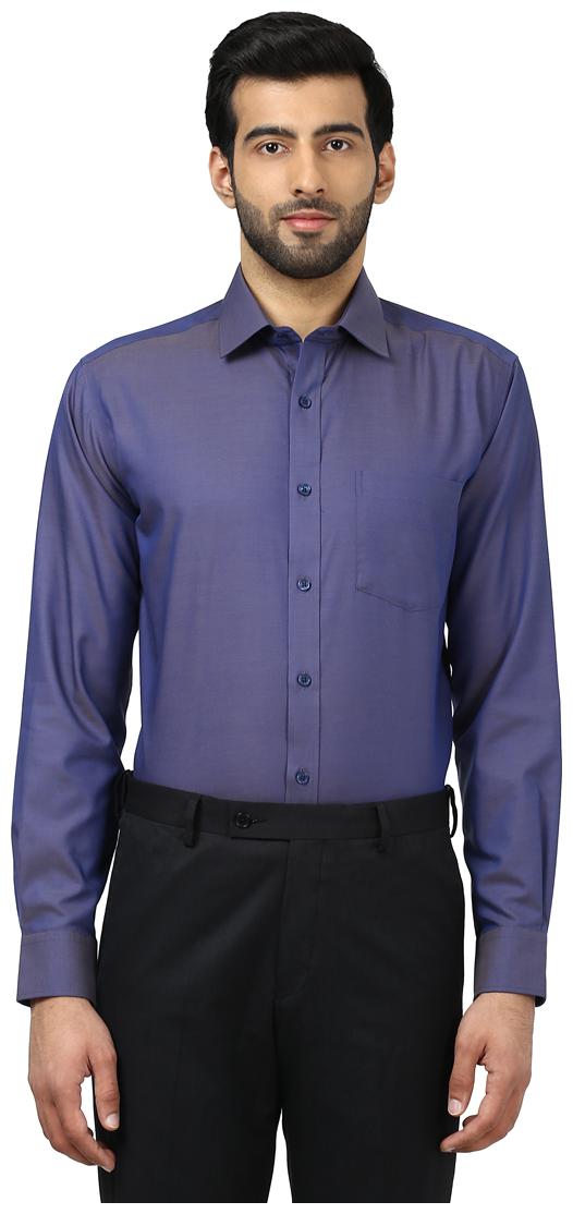 

Park Avenue Men Regular fit Formal Shirt - Purple