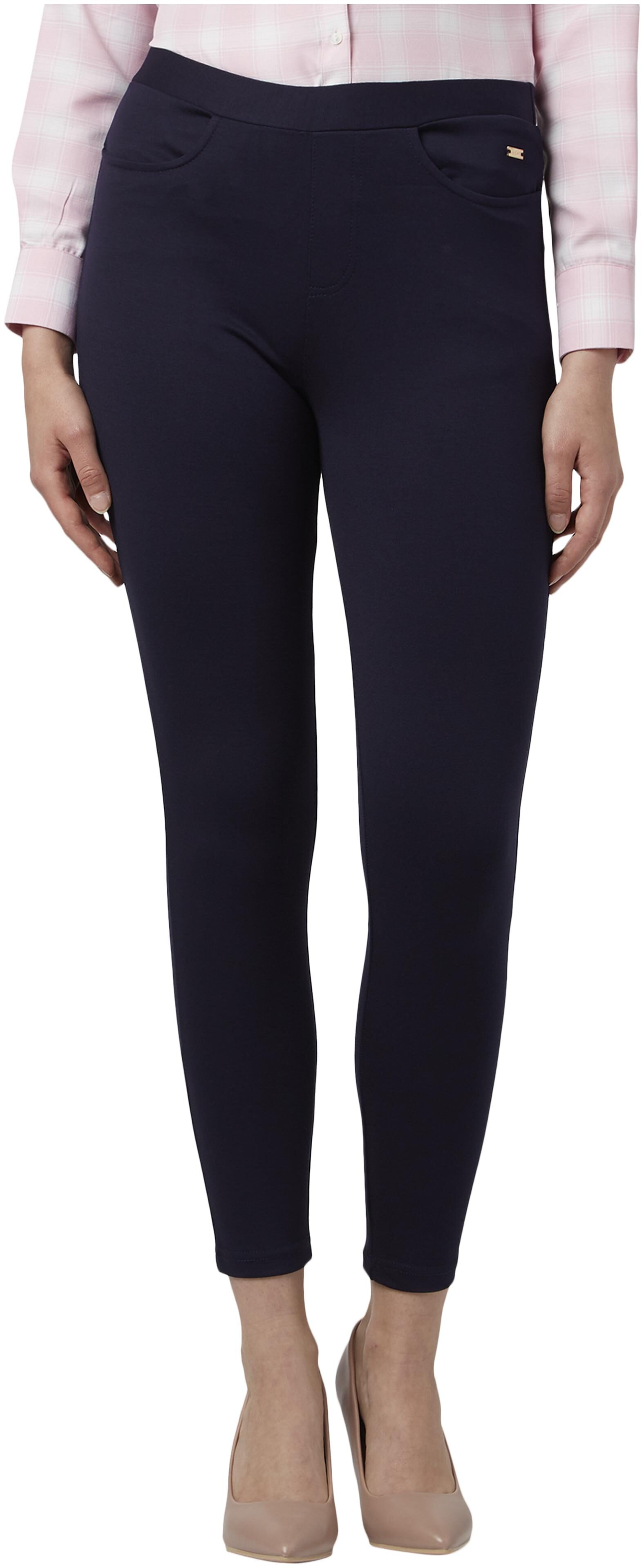 

Park Avenue Women Blue Relaxed fit Jegging