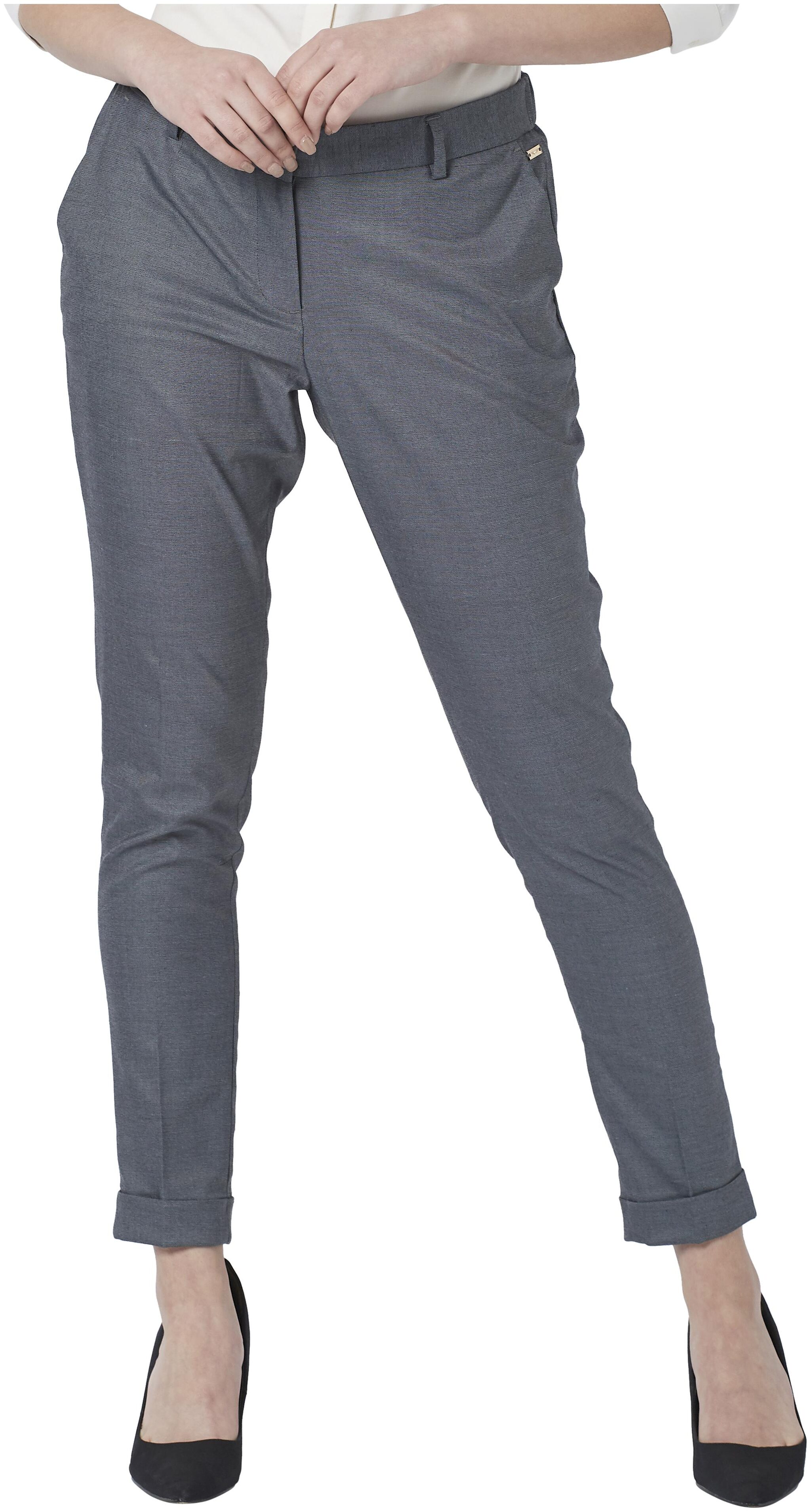 

Park Avenue Women Grey Tapered fit Regular trousers