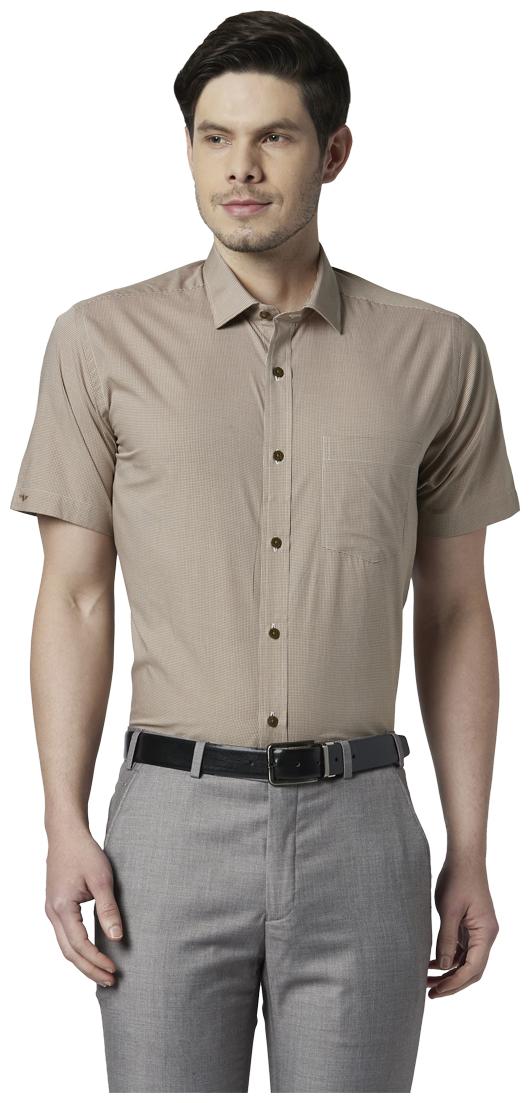 

Park Avenue Men Regular fit Formal Shirt - Brown
