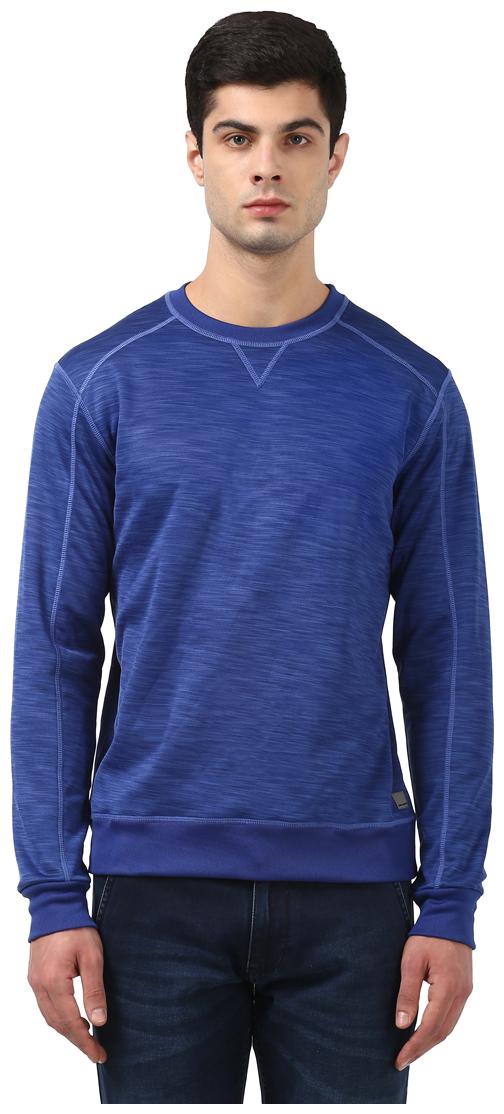 

Park Avenue Men Blue Checked Slim Fit Casual Shirt