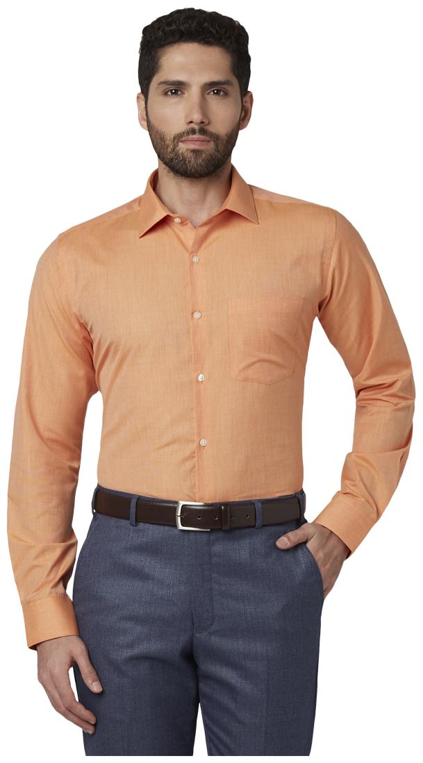 

Park Avenue Men Slim fit Formal Shirt - Orange