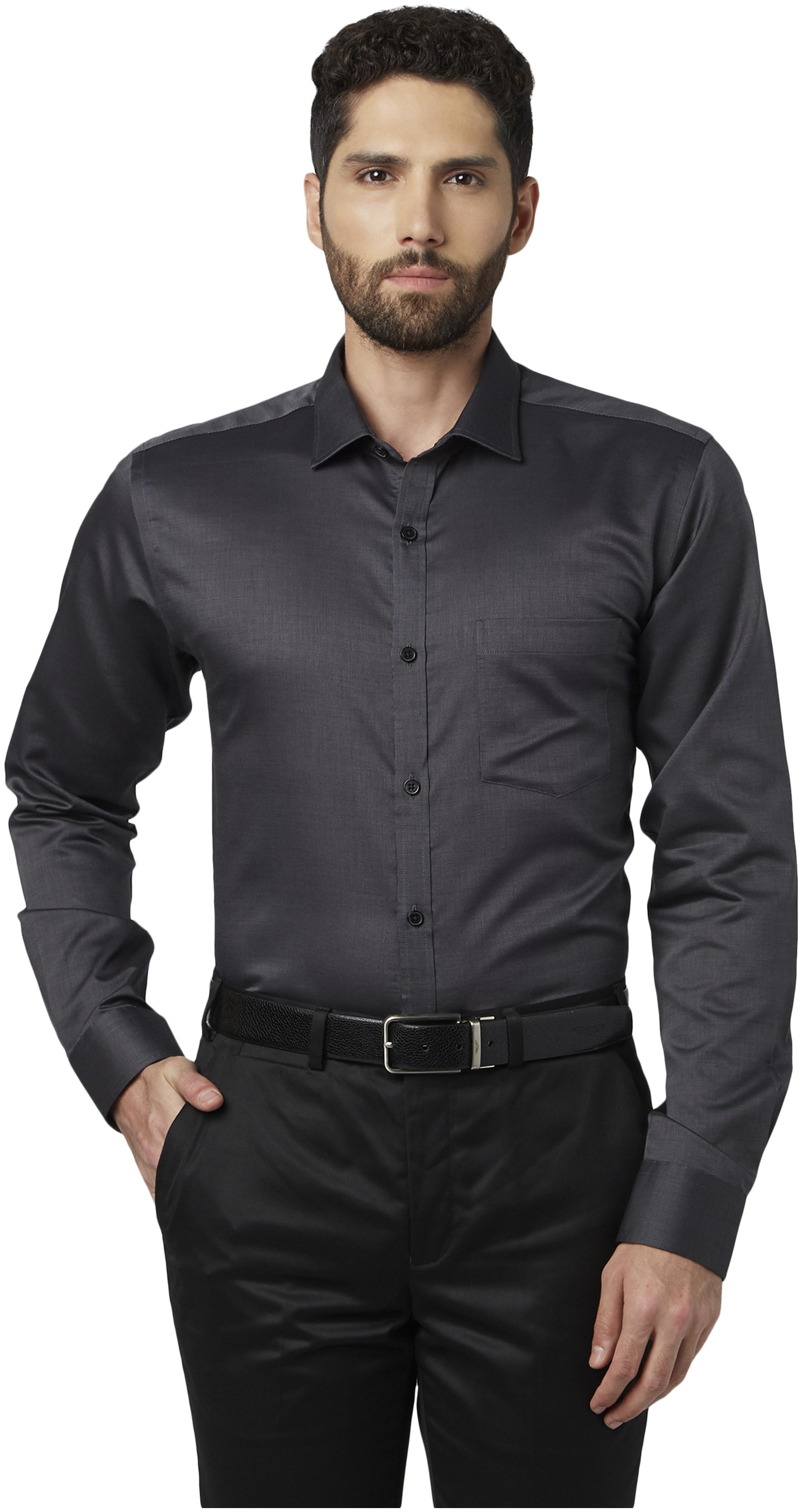 

Park Avenue Men Slim fit Formal Shirt - Grey