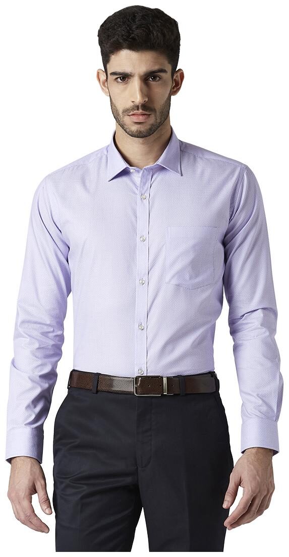 

Park Avenue Men Slim fit Formal Shirt - Purple