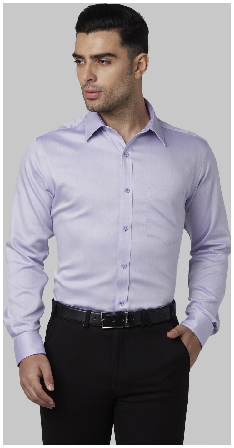 

Park Avenue Men Regular fit Formal Shirt - Purple