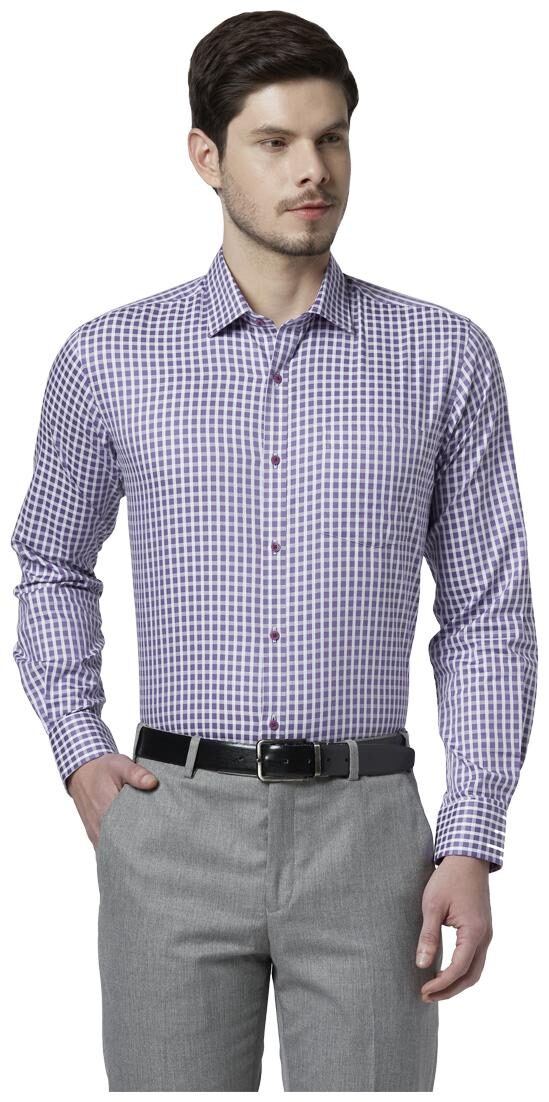 

Park Avenue Men Slim fit Formal Shirt - Beige