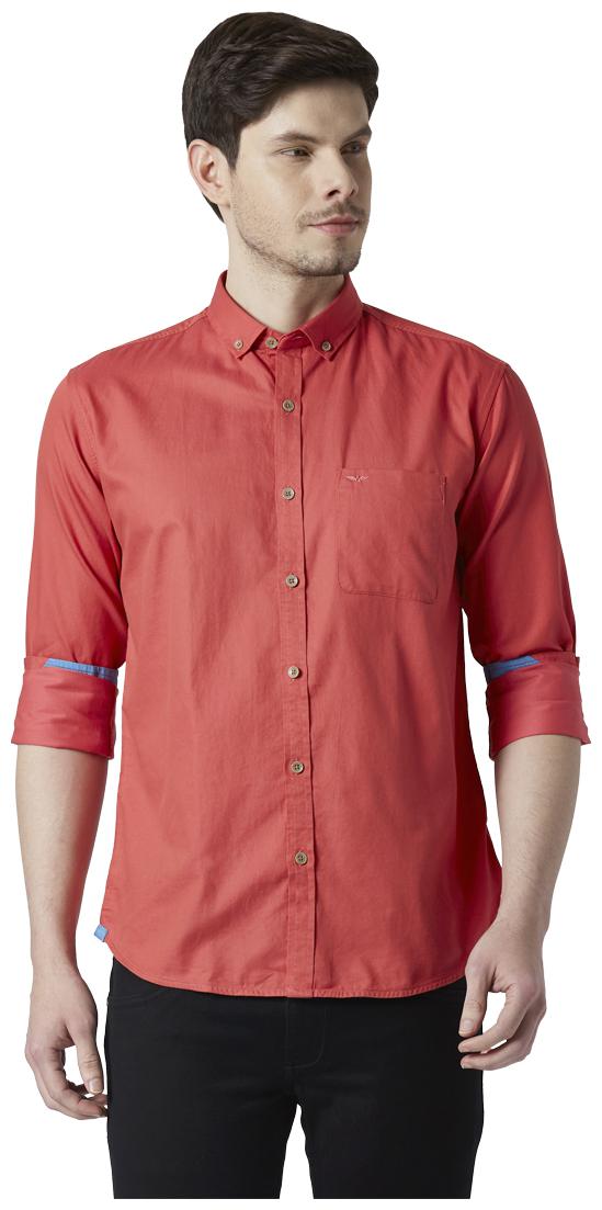

Park Avenue Men Slim fit Formal Shirt - Red