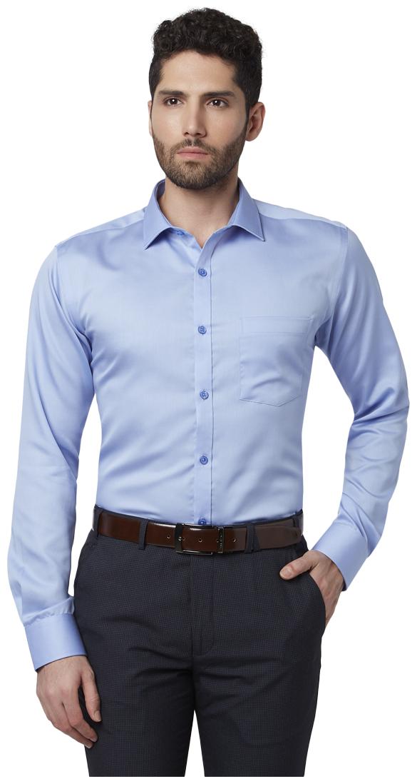 

Park Avenue Men Slim fit Formal Shirt - Blue