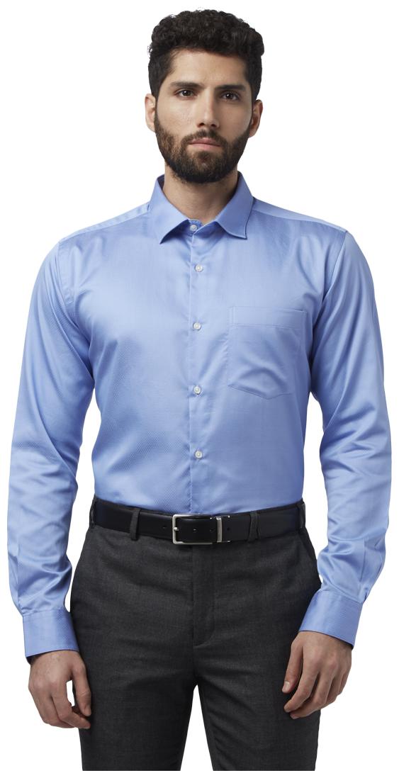 

Park Avenue Men Slim fit Formal Shirt - Blue