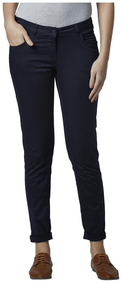 

Park Avenue Women Blue Slim fit Regular trousers