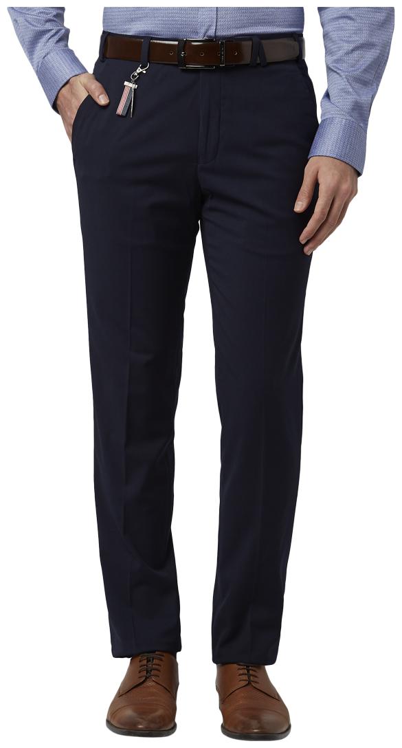

Park Avenue Men Solid Regular Fit Formal Trouser - Grey
