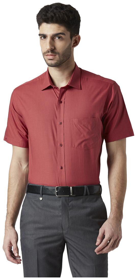

Park Avenue Men Regular fit Formal Shirt - Red