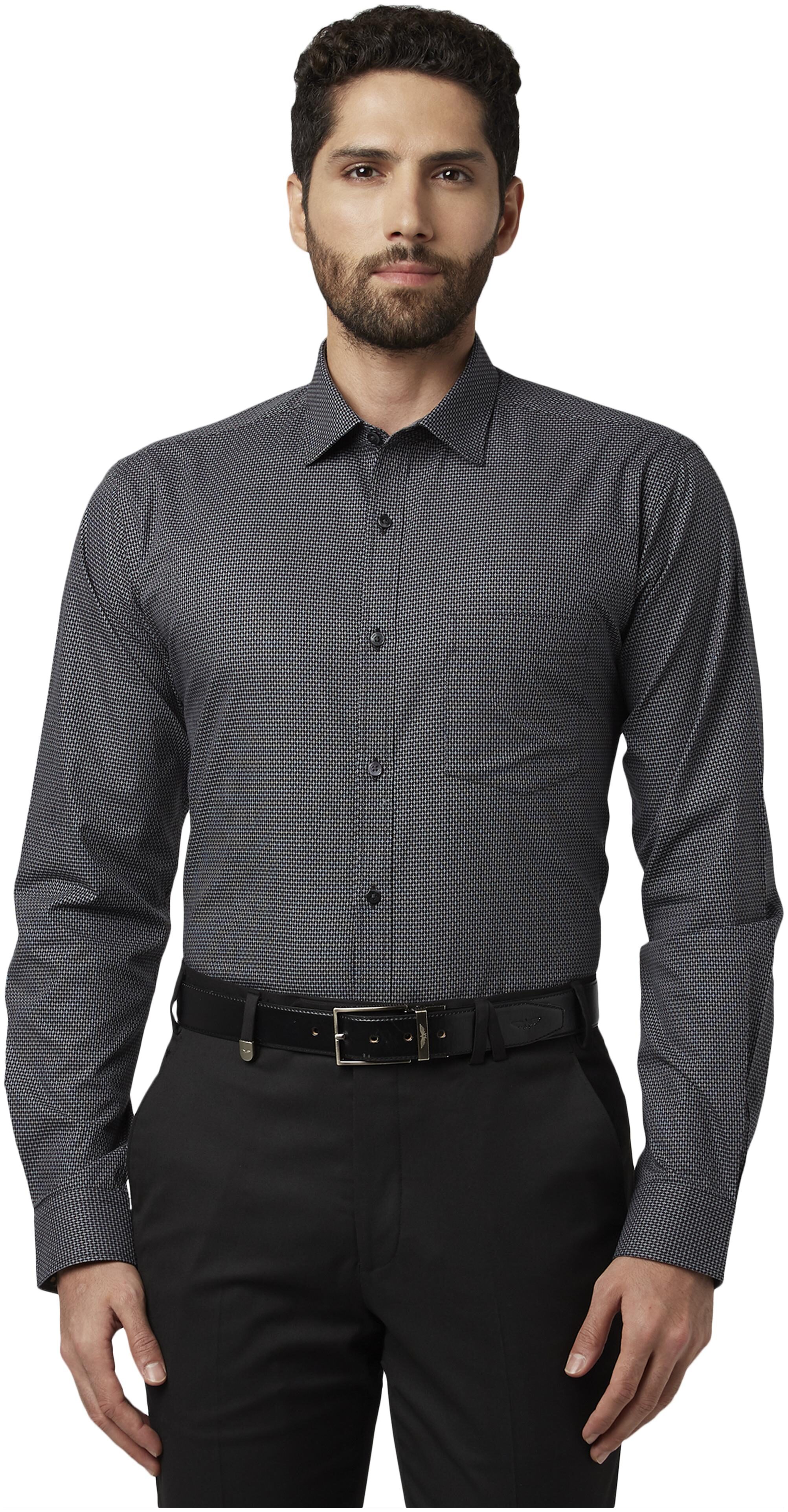 

Park Avenue Men Slim fit Formal Shirt - Black