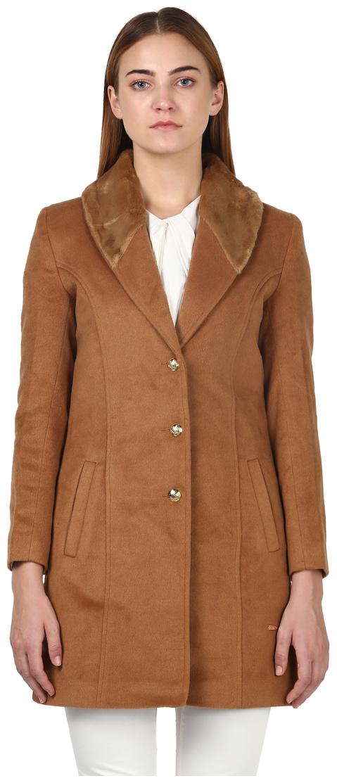 

Park Avenue Women Solid Regular Jacket - Brown