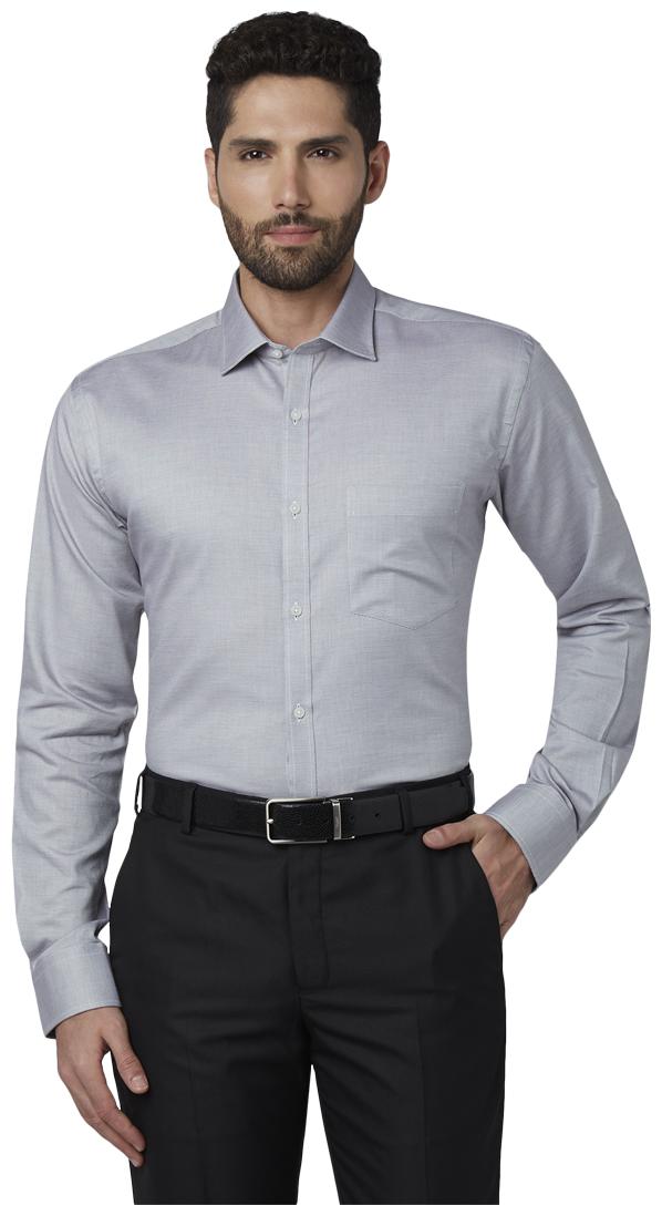 

Park Avenue Men Slim fit Formal Shirt - Grey